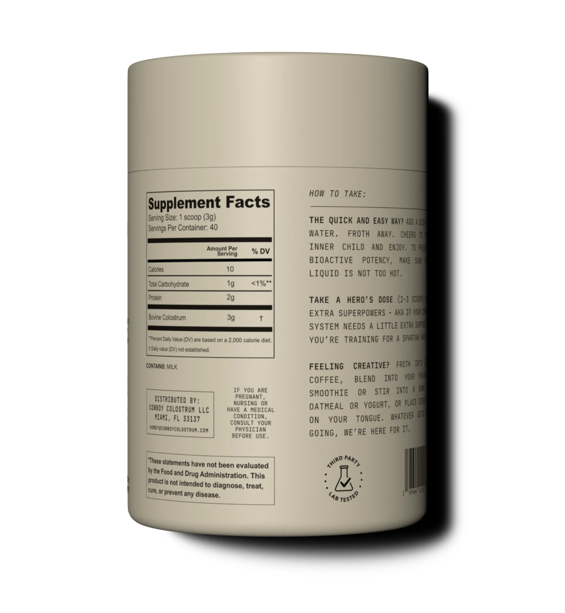 Chocolate, Unflavored + Vanilla Colostrum - Image 6